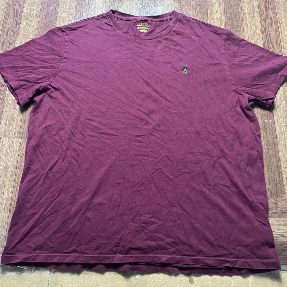 Polo Ralph Lauren‎ Burgundy Red Pony Classic Shirt XL
